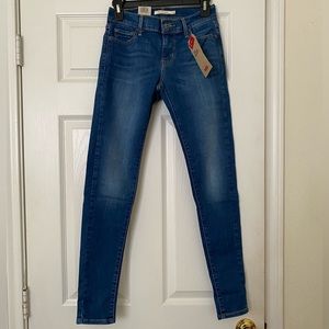 Levi’s 710 Super Skinny Mid Rise Jeans